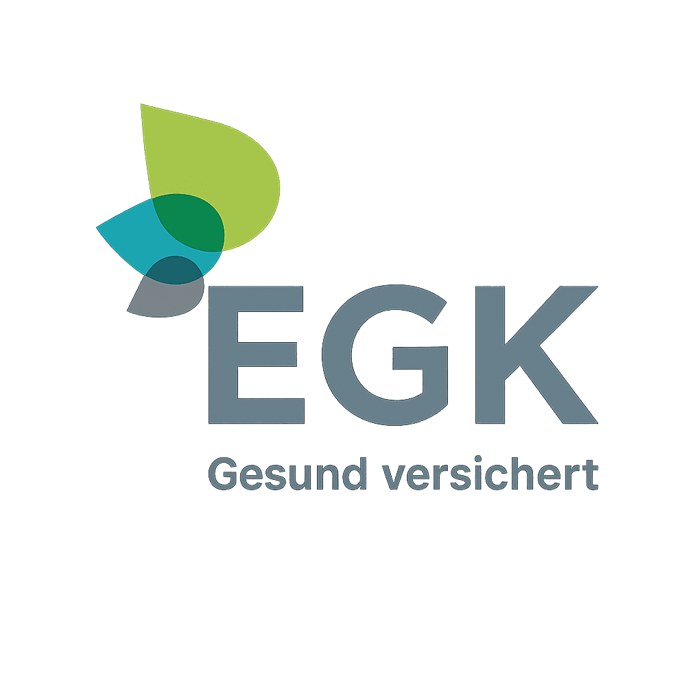 Logo de l'assurance maladie EGK, partenaire pour la prise en charge des frais de coaching sportif et fitness à La Forge One Fitness.