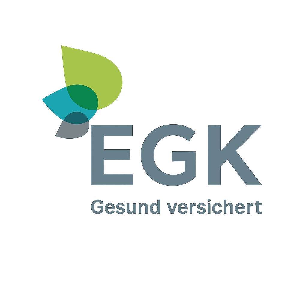 Logo de l'assurance maladie EGK, partenaire pour la prise en charge des frais de coaching sportif et fitness à La Forge One Fitness.